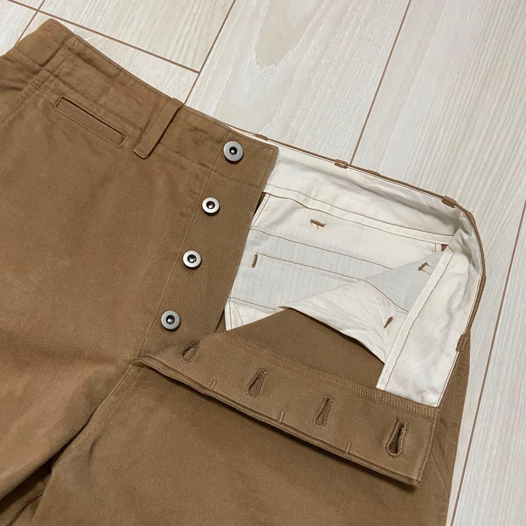 GALERIE VIE ギャルリー ヴィー 日本製コットンチノ ストレートパンツ