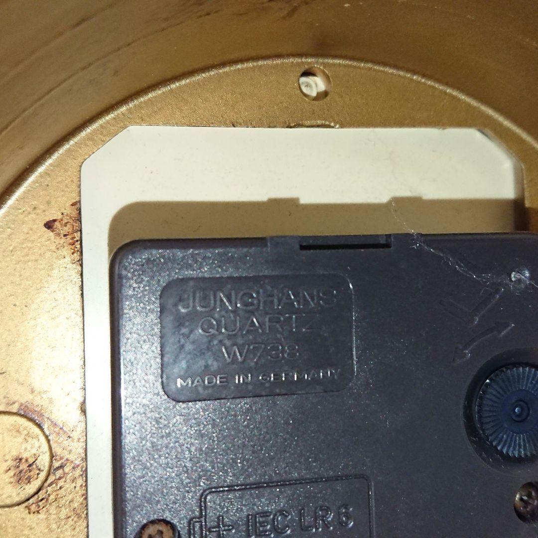 稀少 JUNGHANS ユンハンス クォーツ MOD.DEP アンティーク置時計
