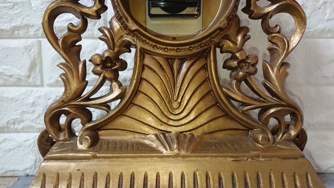 稀少 JUNGHANS ユンハンス クォーツ MOD.DEP アンティーク置時計