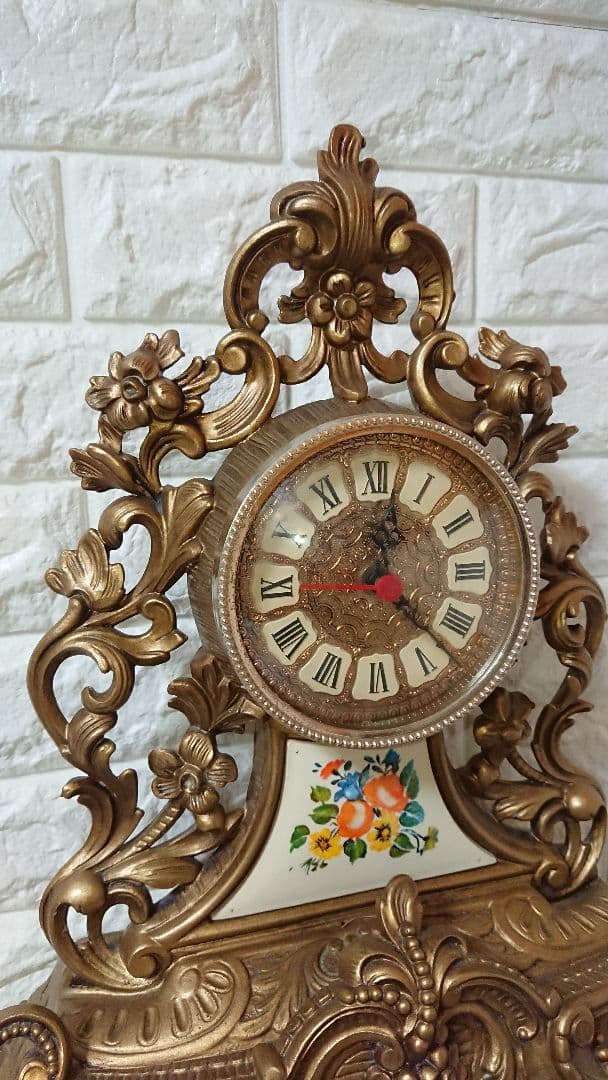 稀少 JUNGHANS ユンハンス クォーツ MOD.DEP アンティーク置時計