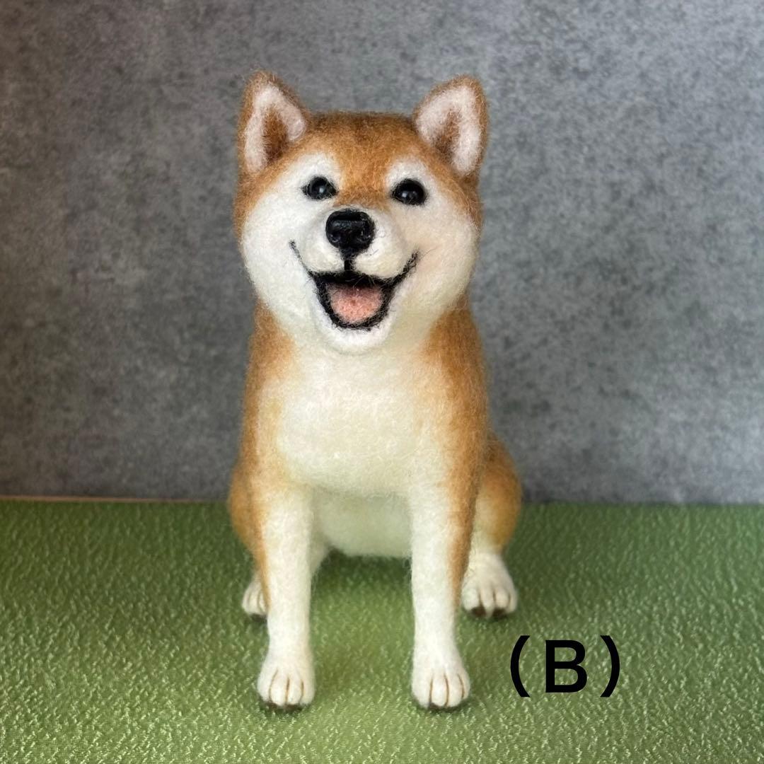 柴犬　羊毛フェルト　ハンドメイド　No.112