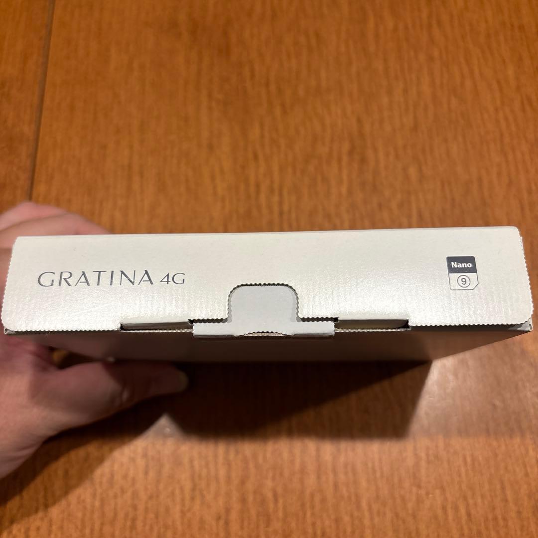 新品未使用 SIMフリー au GRATINA 4G KYF31 ホワイト訳あり