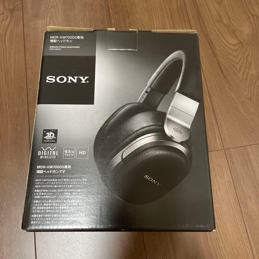 新品未使用品　増設ヘッドホン　型番　MDR-HW700