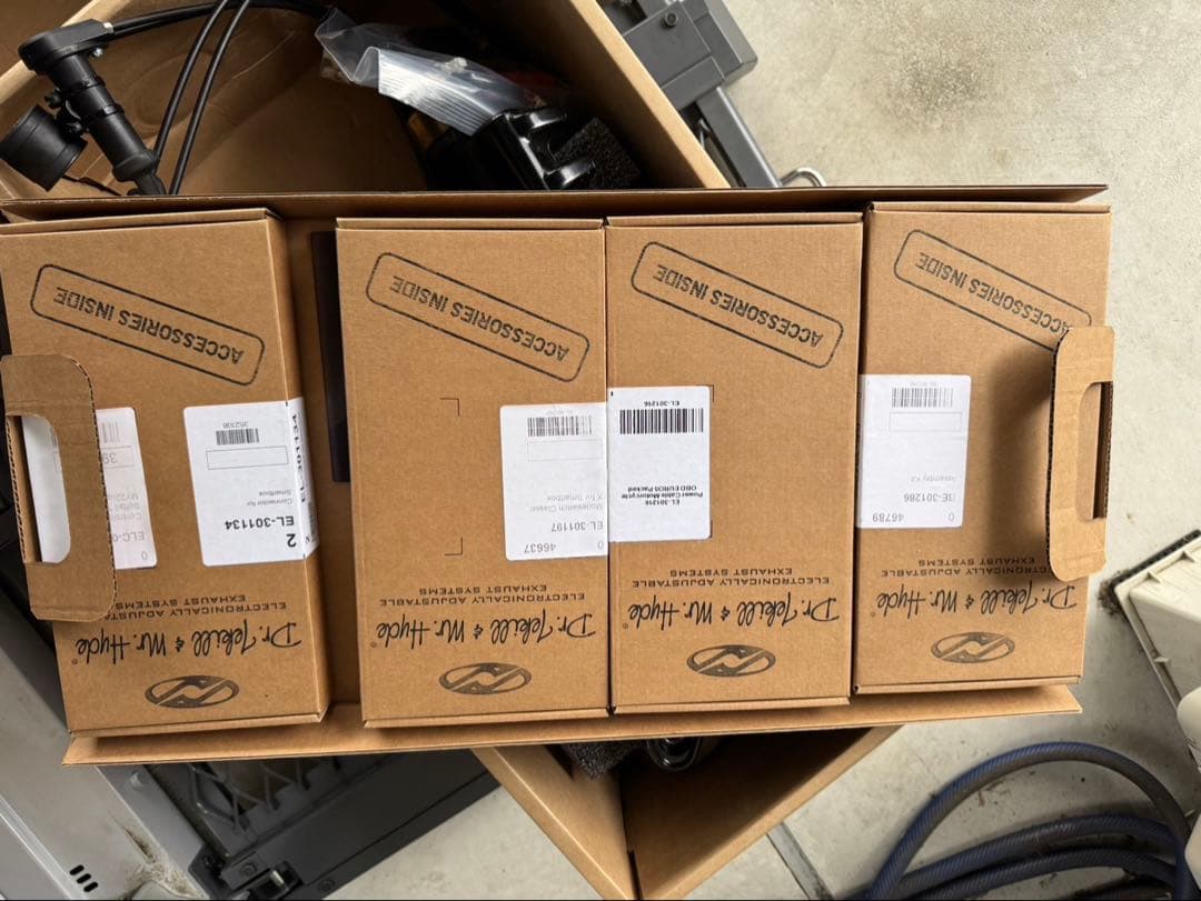 スリップオンマフラー デュアルエキゾースト ブラック