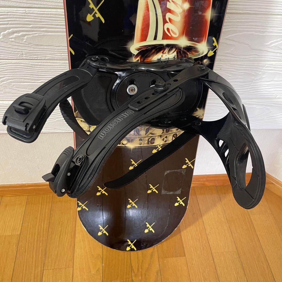 DIVISION ボード　ビンディング　ブーツの3点セット(ソフトケース付き）