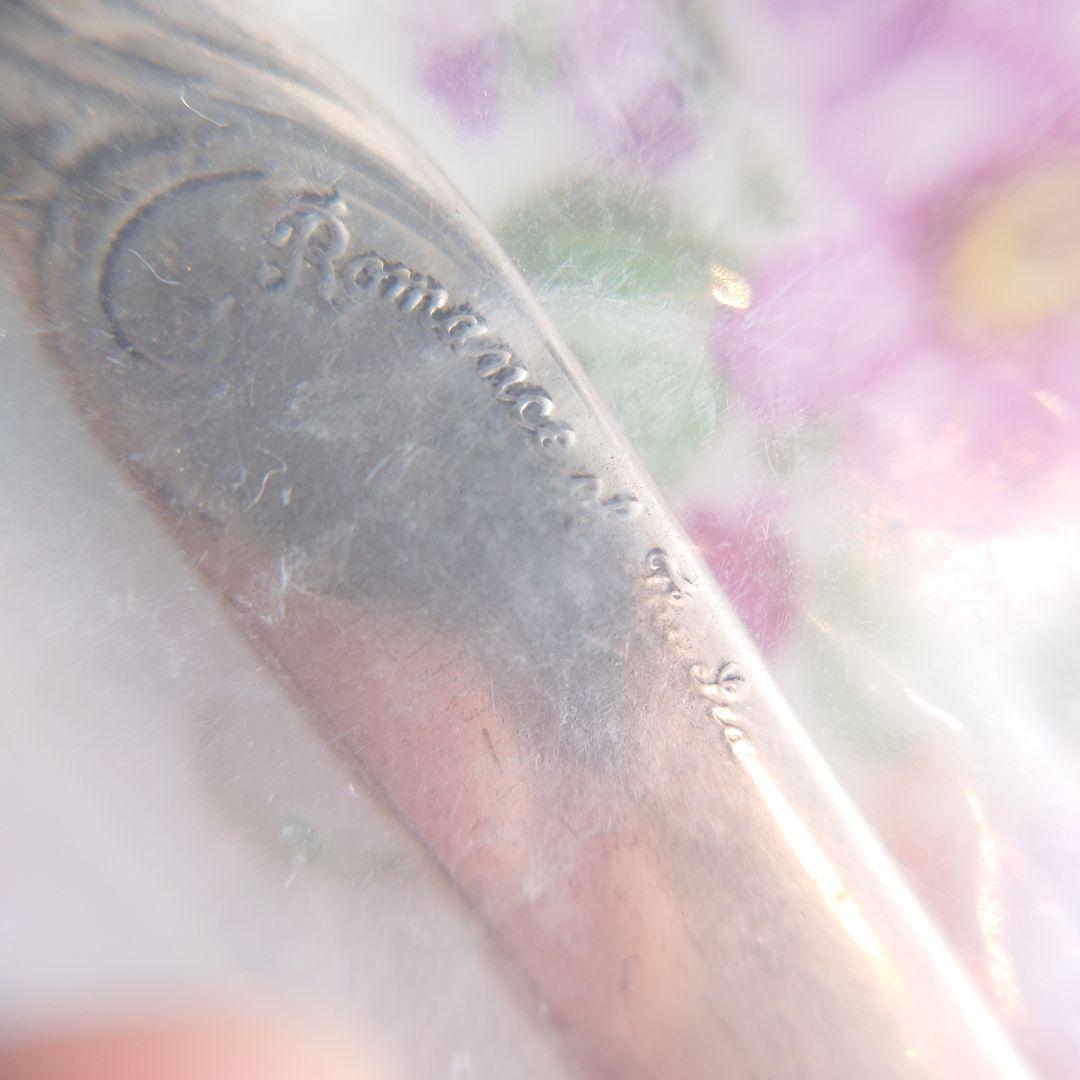 アメリカ　純銀　シルバー　フォーク　スターリングシルバー　Wallace