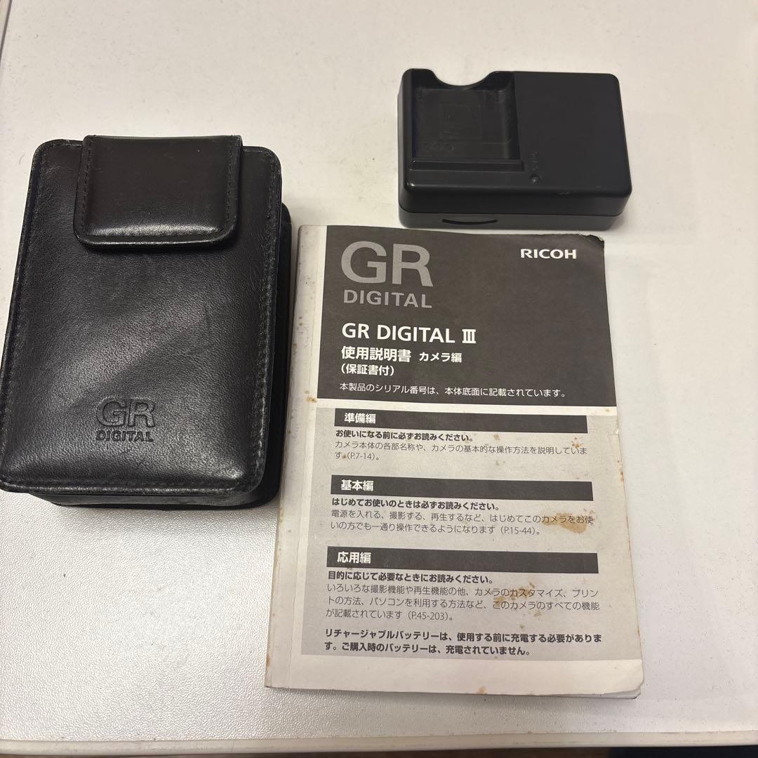 RICOH GR DIGITAL Ⅲ ブラック　ジャンク品