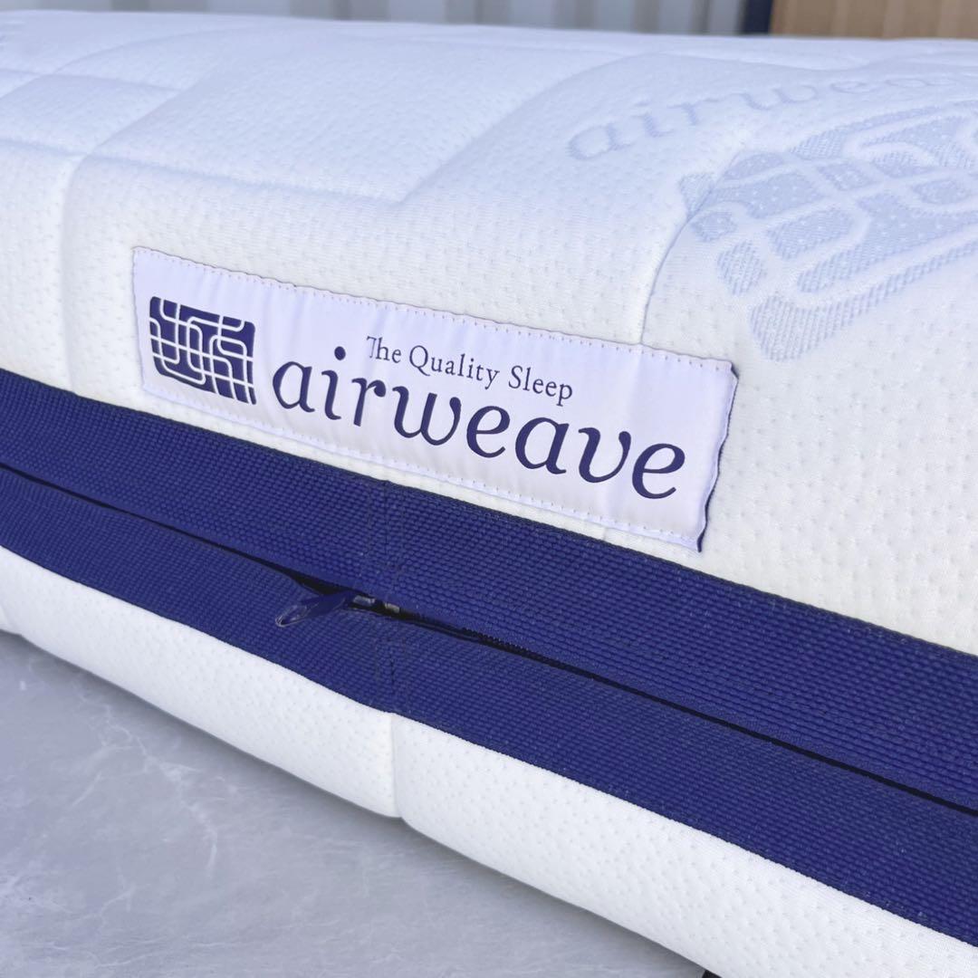 取付無料！エアウィーヴ S03 快眠 清潔 おしゃれホワイトシングルマットレス✨