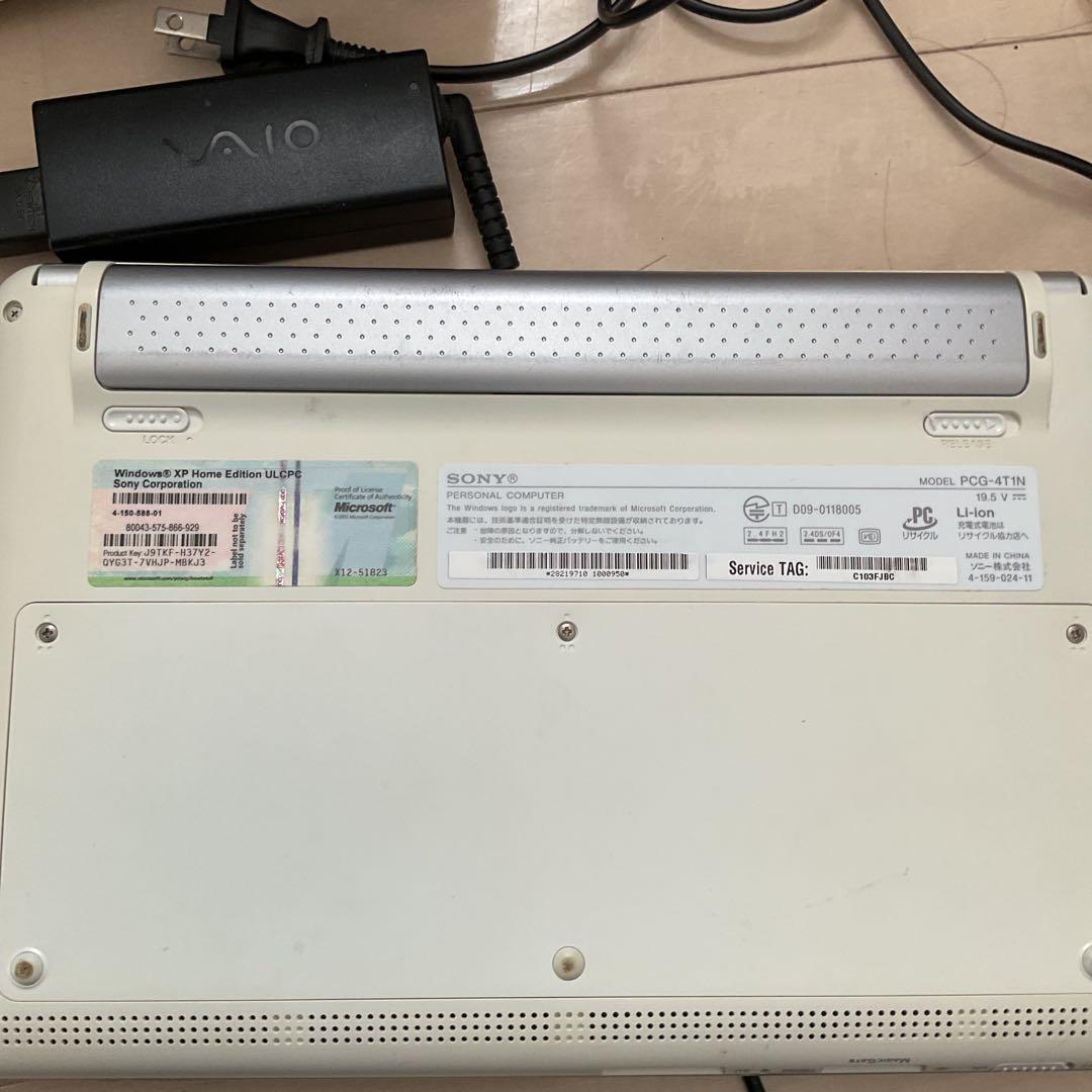 SONY Vaio PCG−4T1N