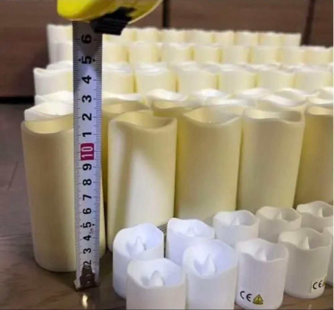 LEDキャンドル143個（電池入り）リモコン付き