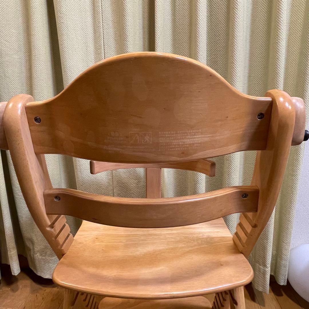 大和屋 すくすくチェアスリムプラス テーブル、ガード付