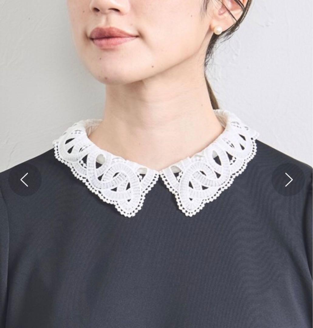 UNITED ARROWS SPONGY ペプラム ブラウス 36