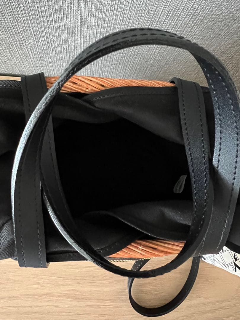 VIOLAdORO☆スプリットラタン ポケットトートバッグ