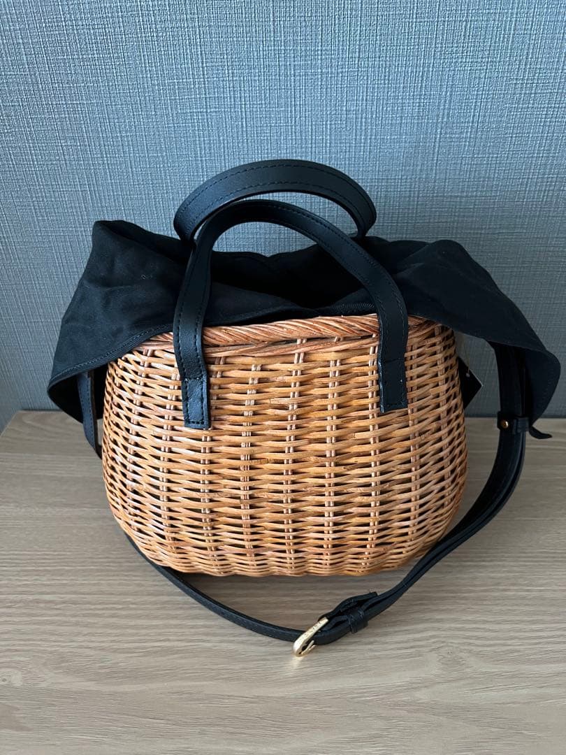 VIOLAdORO☆スプリットラタン ポケットトートバッグ