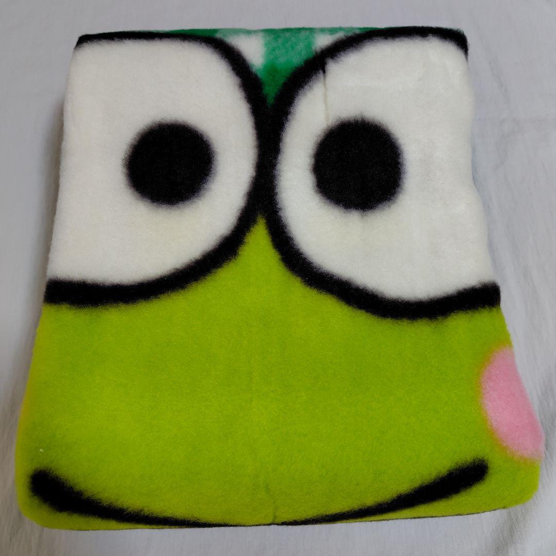 けろけろけろっぴ ひざかけ ブランケット ハーフケット レトロ