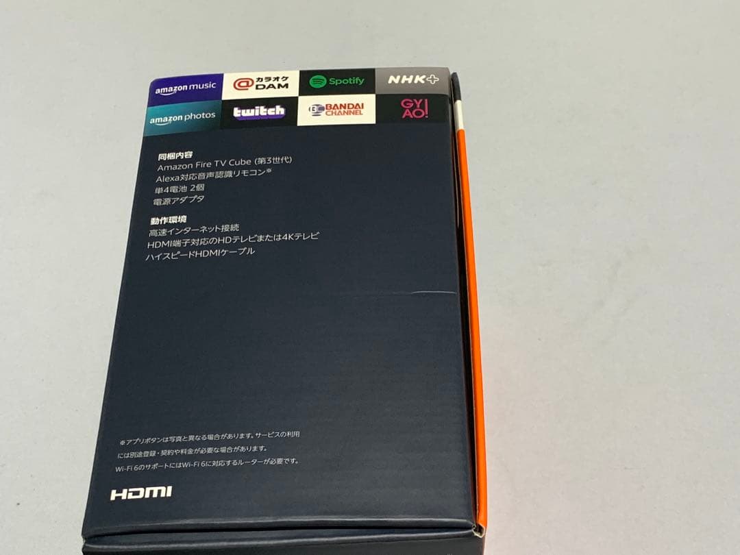 【未使用品】fire tv cube Amazon 4K HDR