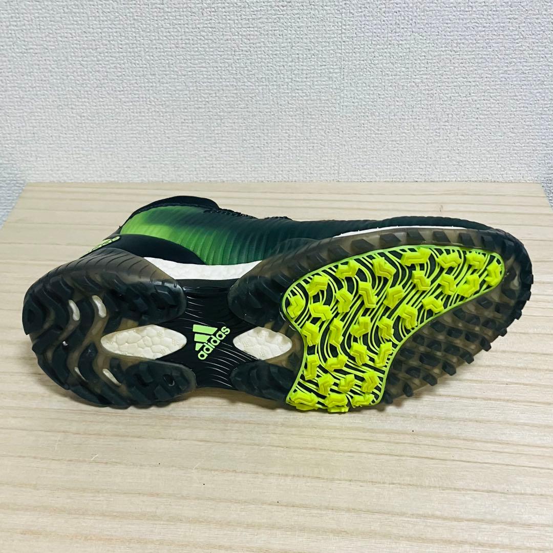 希少 美品 アディダス コードカオス ボア ブラック/グリーン 26