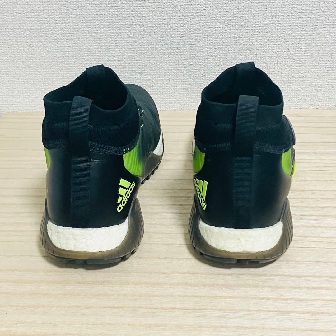 希少 美品 アディダス コードカオス ボア ブラック/グリーン 26