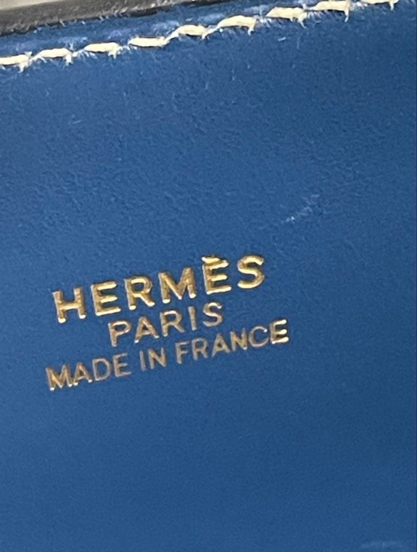 HERMES エルメス　ホワイトバスＧＭ　ビジネスバッグ
