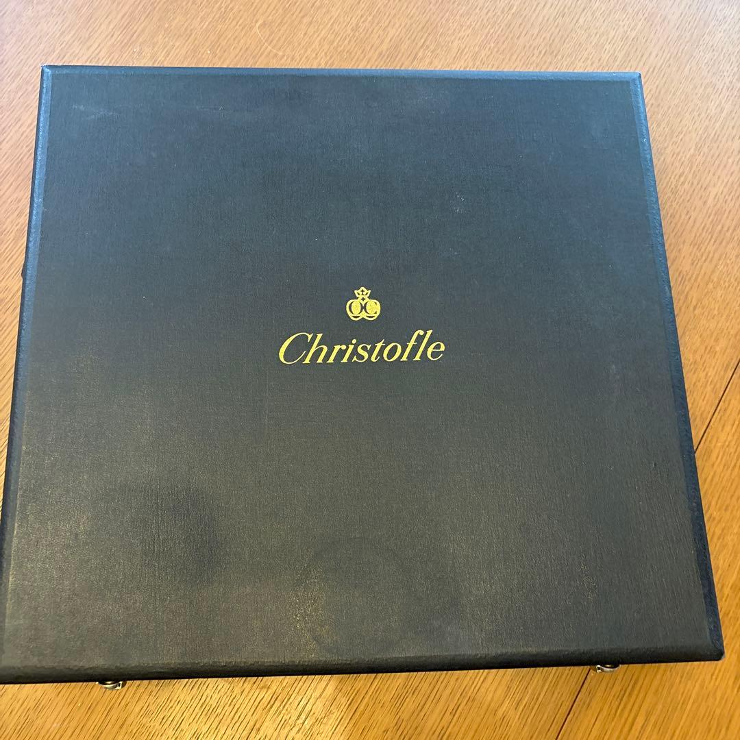 Christofle カトラリーセット 30点 木製ケース付き