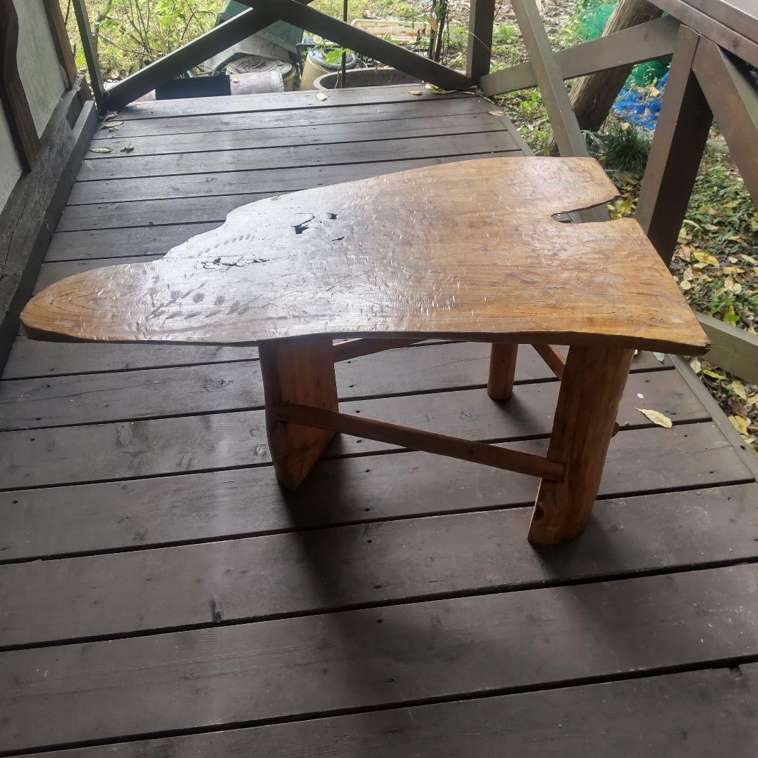 天然木 一枚板 座卓 ローテーブル 和室 センターテーブル 机 ちゃぶ台