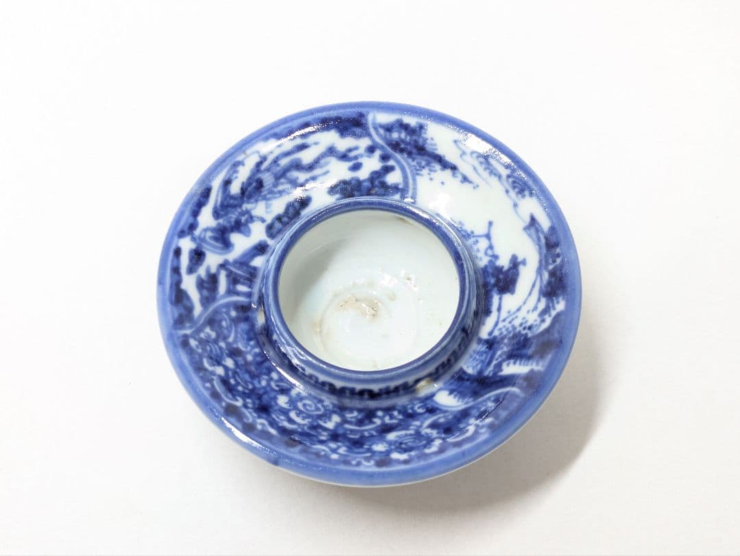 清水七兵衛 作 祥瑞 盃台 酒器