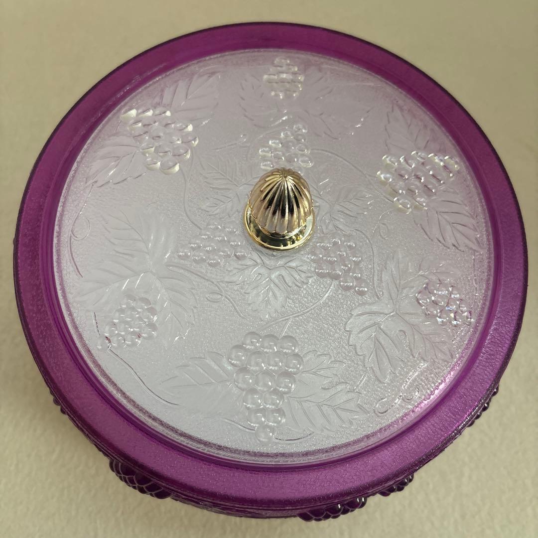 昭和レトロ ぶどう菓子器 ハタ印 プラスチック レトロポップ アンティーク器