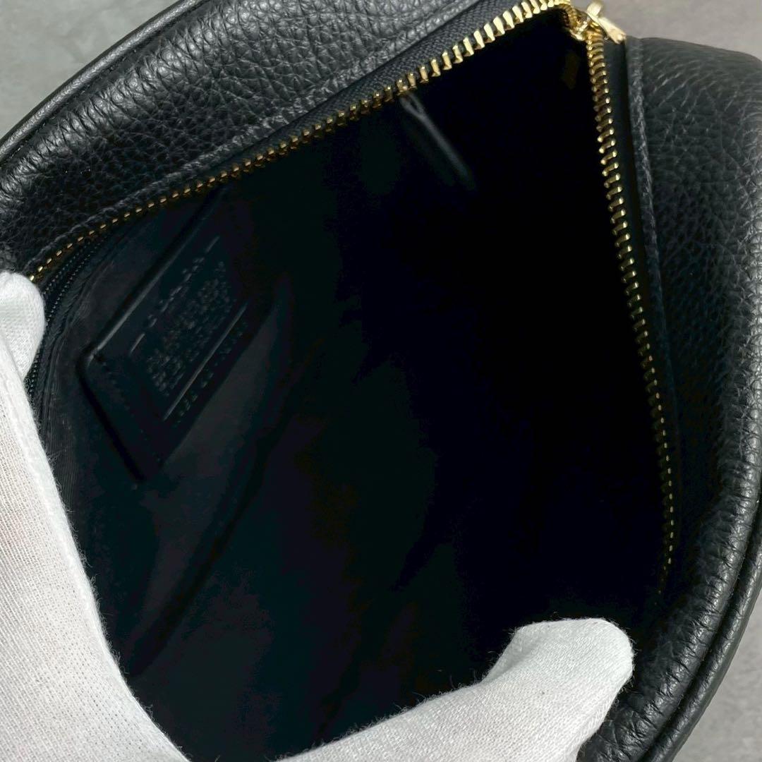 ✨美品✨コーチ　カメラバッグ　2way クロスボディ　デンプシー　レザー　黒