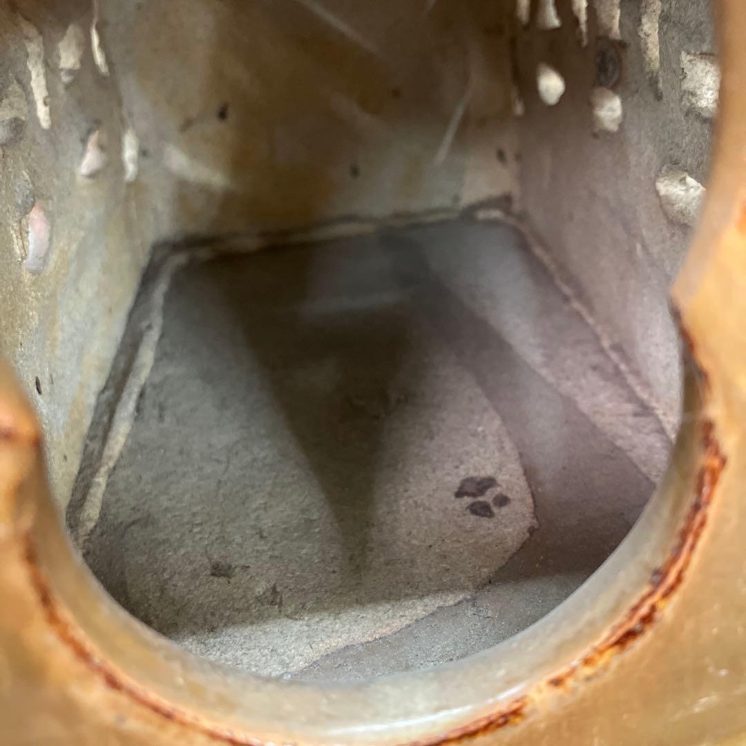 E-壁 中国美術 陶器製 陶枕 とうちん 透かし彫り 古銭文様 陶器製 雑貨