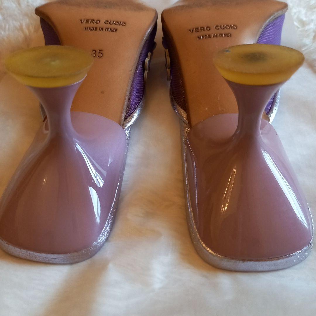 ミュウミュウ　ミュールサンダル