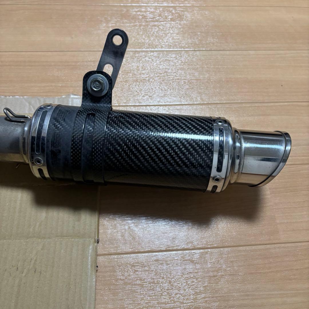 LCI カーボンショートマフラー ホーネット250