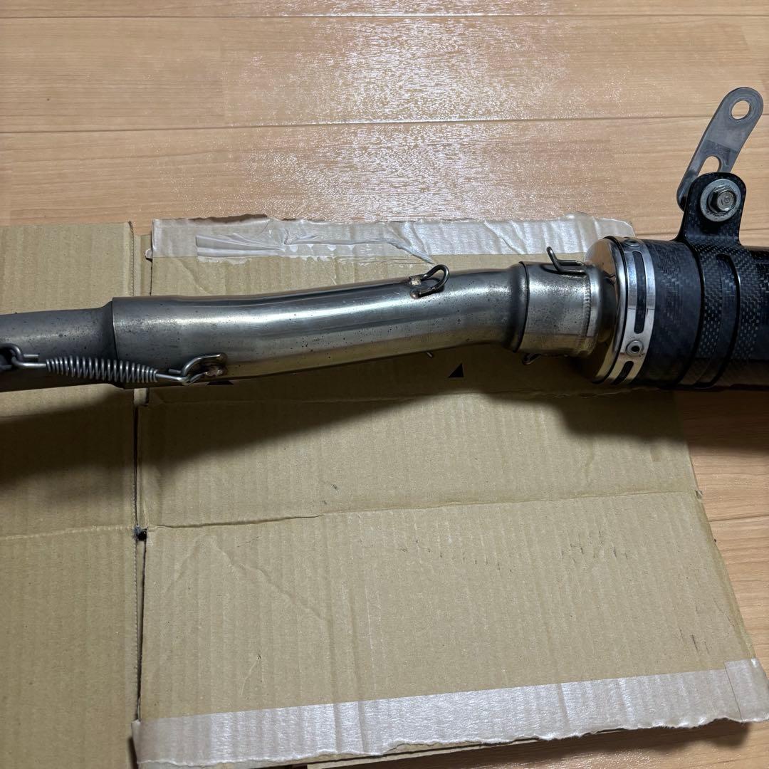 LCI カーボンショートマフラー ホーネット250