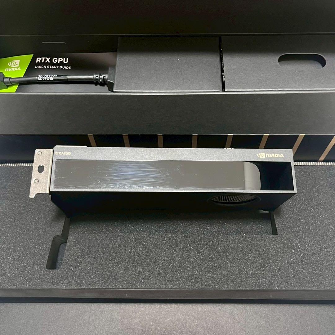 RTX A2000 6GB マイニング落ち