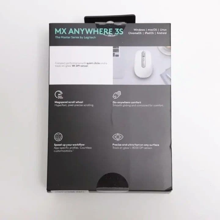 【新品・正規品】ロジテック MX Anywhere 3S　ワイヤレスマウス　白