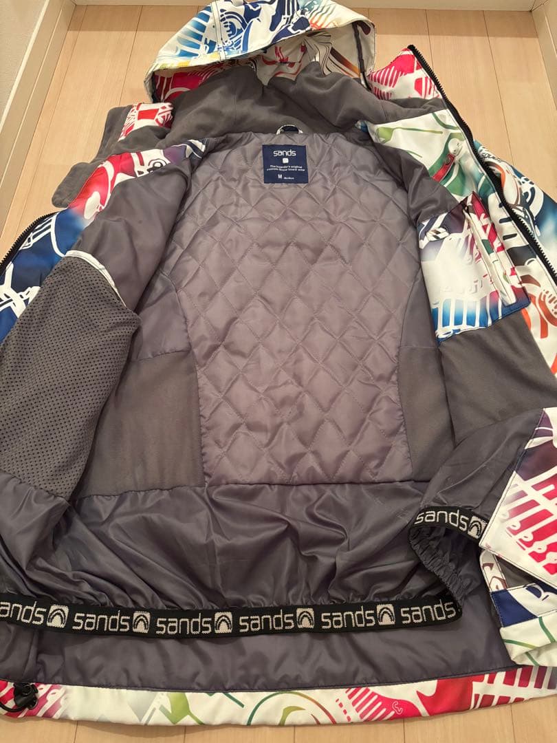 超美品！【sands】サンズ スノーボードウェア Mサイズ　スキーウェア