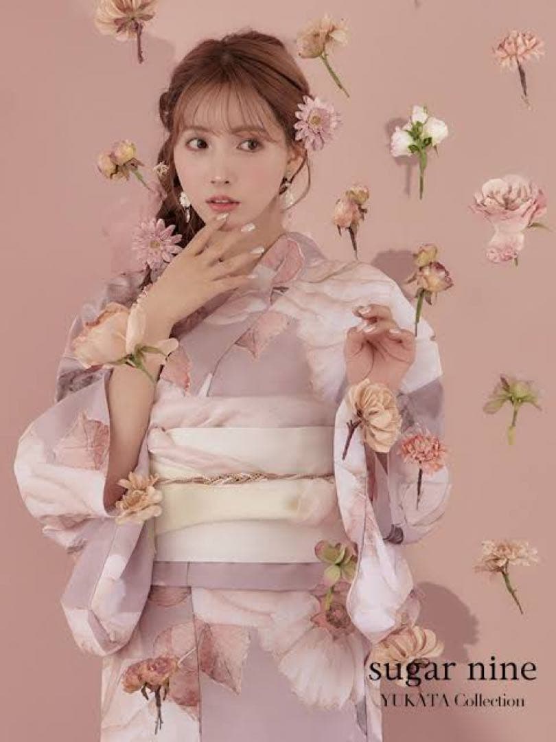 Sugar 大人スウィートフラワー浴衣 三上悠亜着用 【完売品】