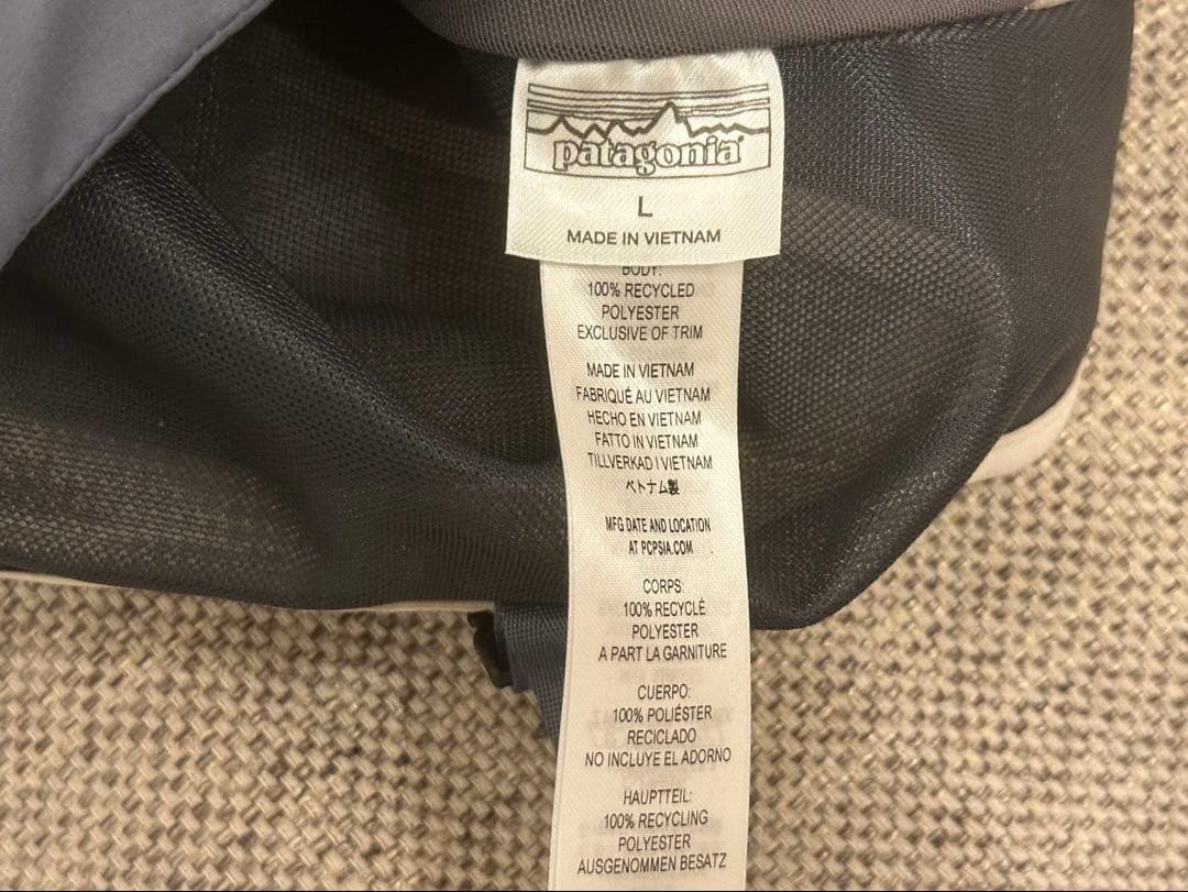 【patagonia】L／スロープ・ランナー・ベスト SP24／本体のみ