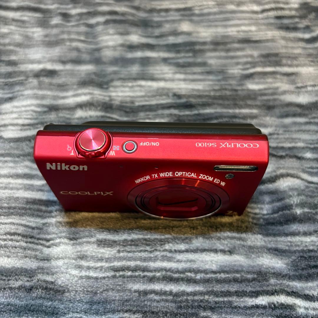 【極美品】Nikon COOLPIX S6100 デジタルカメラ　付属品完備