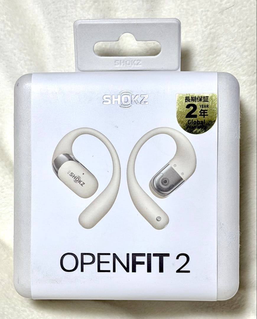 SHOKZ OPENFIT 2 ワイヤレスイヤホン SKZ-EP-000046