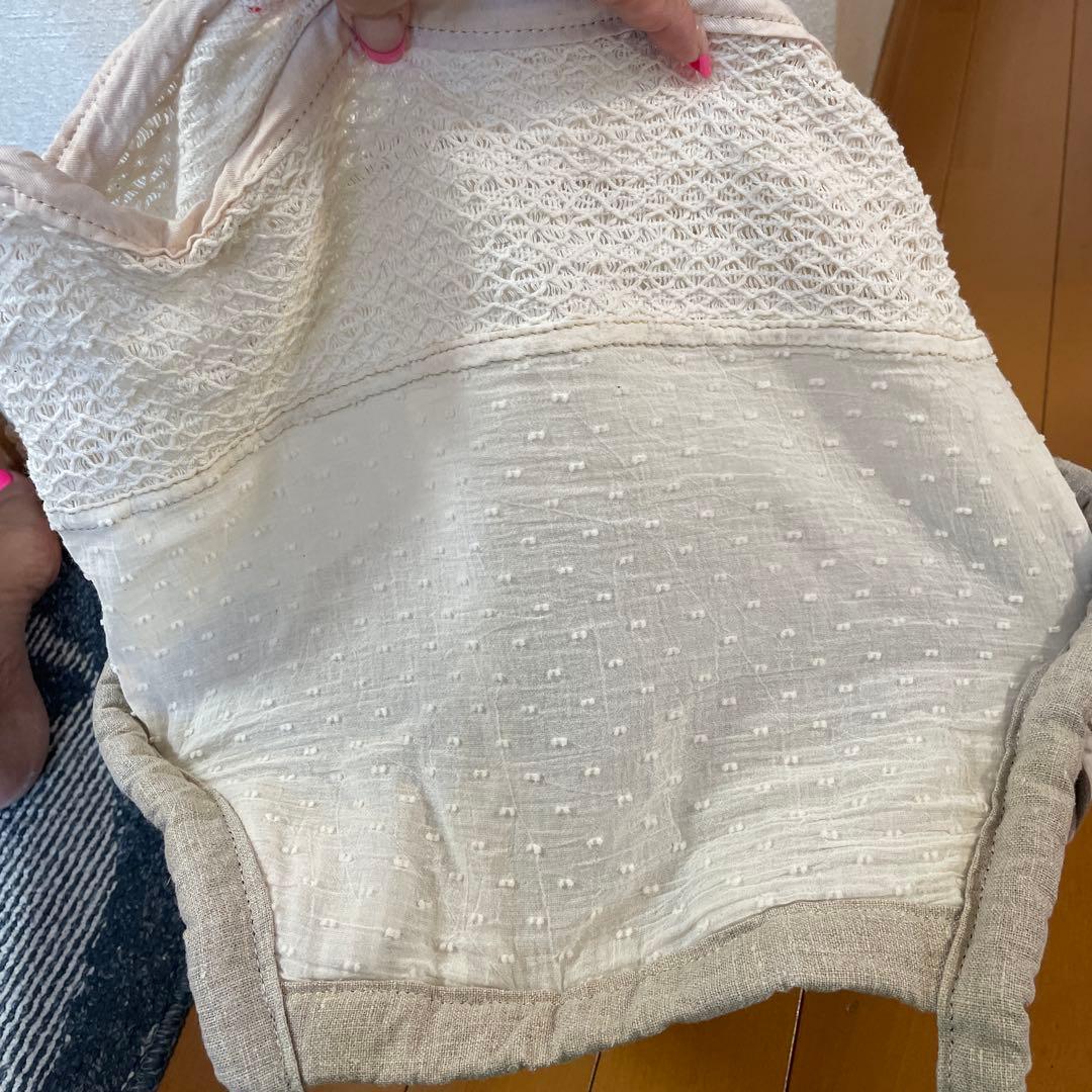 blue-bleu-bleue ブルーブルーブルー ストライプキャリーバック