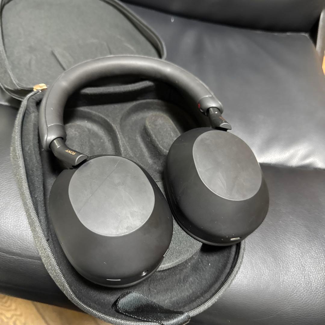 Sony WH-1000XM5 ワイヤレスヘッドホン 専用ケース付き