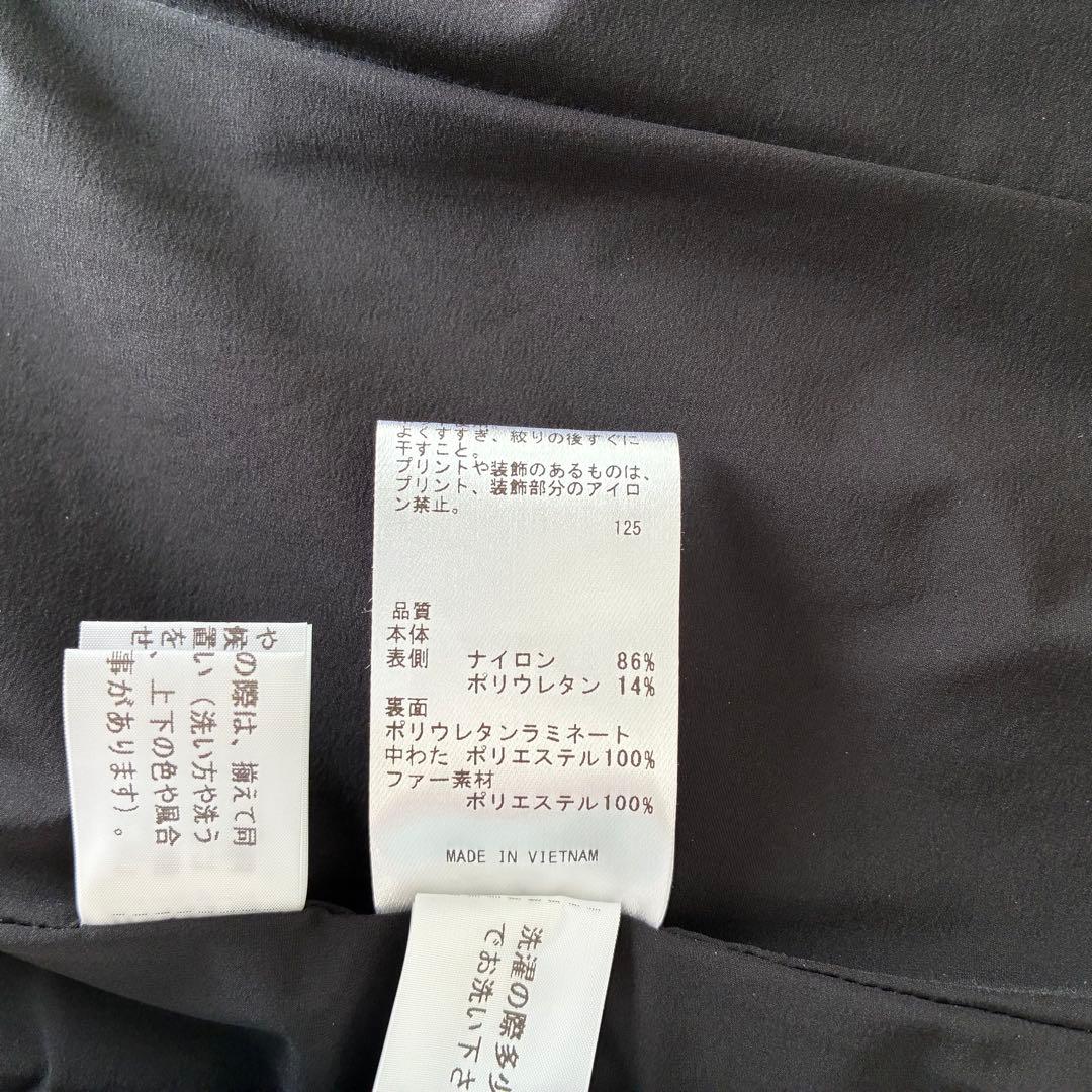 23区ゴルフ　レディース　中綿ブルゾン　サイズ I（Mサイズ相当）ブラック