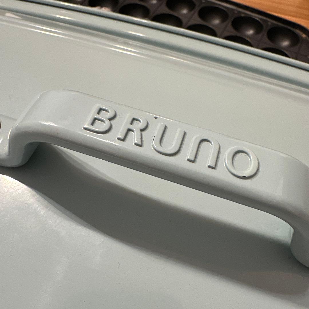 ブルーノ BRUNO 水色　ホットプレート　グランデ たこ焼き 蓋付き 温度調整