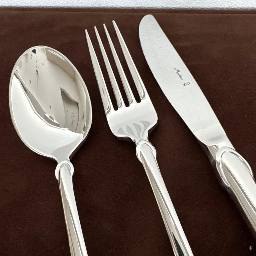 未使用　マーシャン　エクシブル　25-20 最高級ステンレス　カトラリー27本