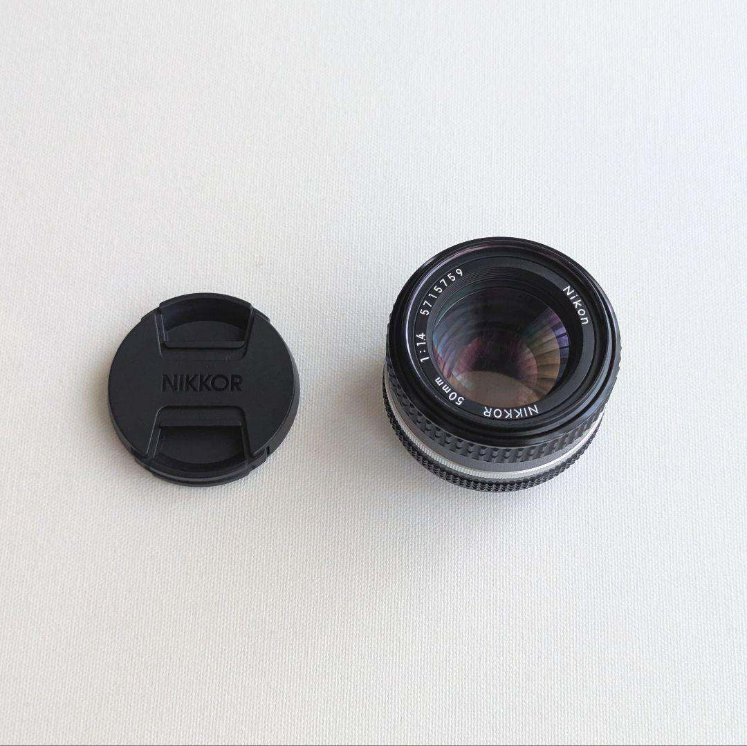 ニコン Nikon Ai-S NIKKOR 50mm f1.4【極美品】