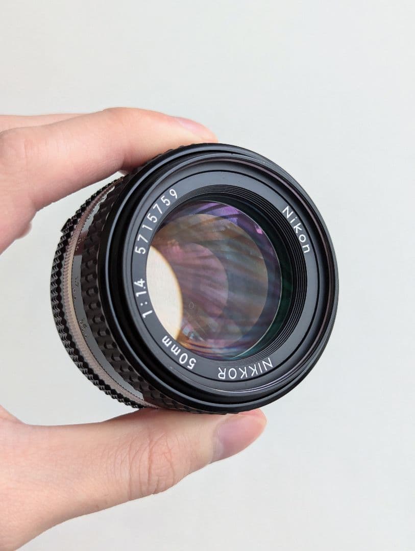 ニコン Nikon Ai-S NIKKOR 50mm f1.4【極美品】