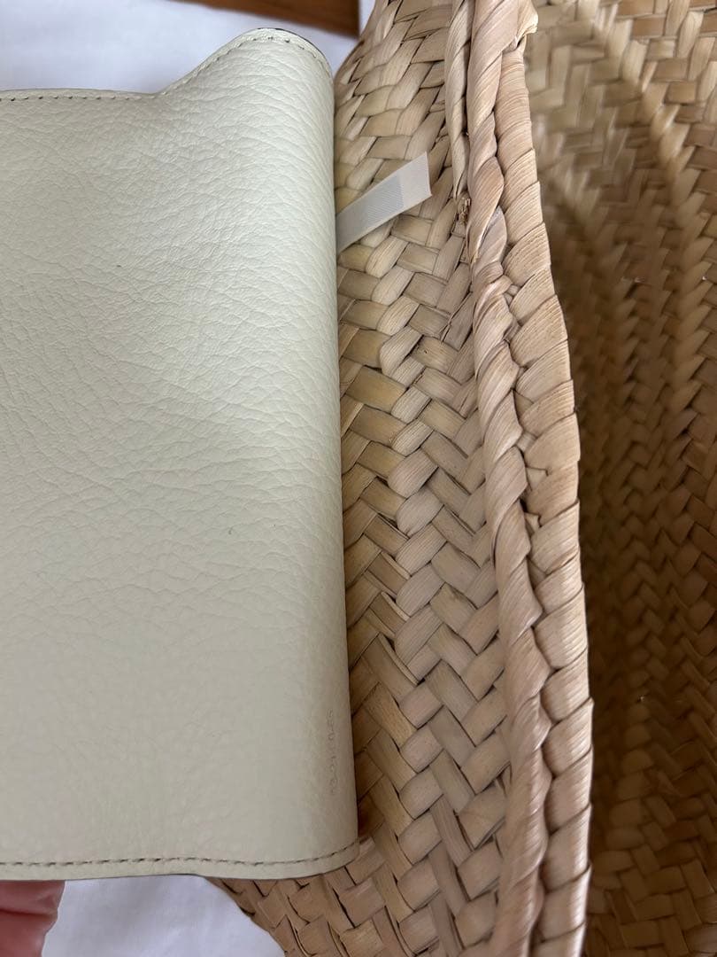 Chloé アイボリー かごバッグ