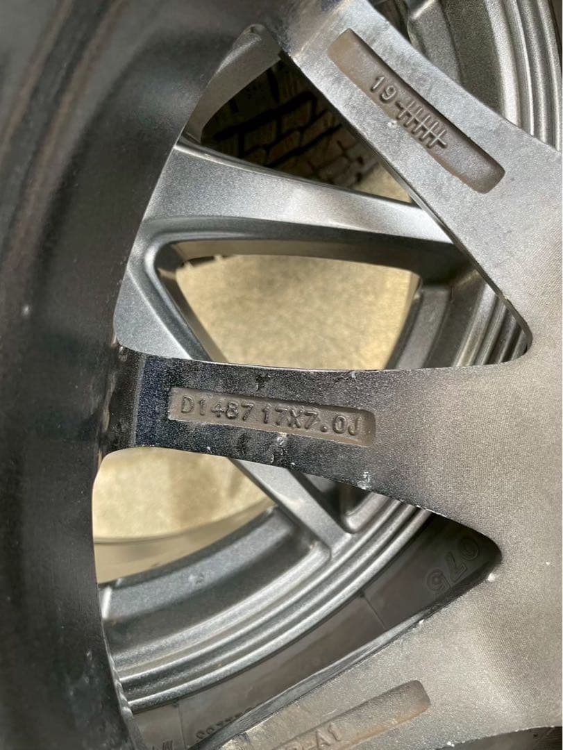 YOKOHAMA ice GUARD 17インチホイールセット