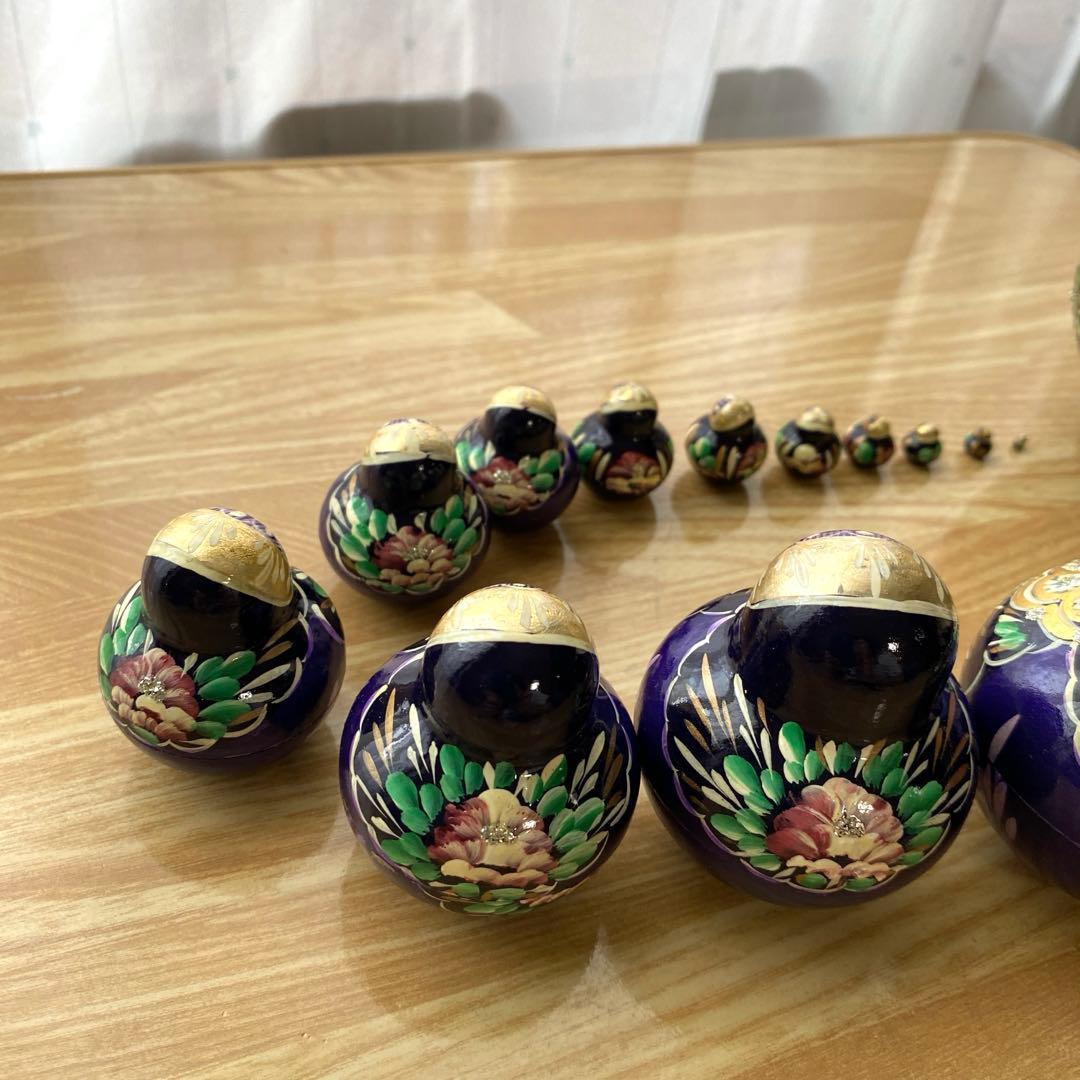 　木製　マトリョーシカ 15個セット　美品