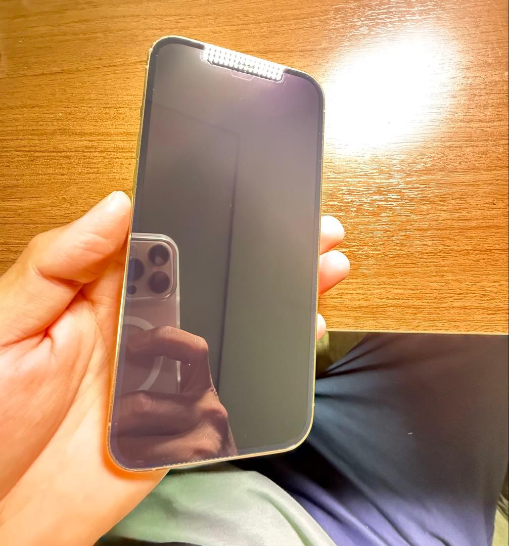 iPhone12ProMax ゴールド 128GB 残82% simフリー 美品